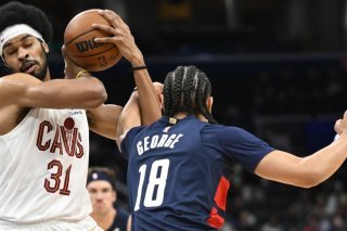 Kyshawn George (18) et les Wizards ont subi la loi de Cleveland samedi KEYSTONE/AP/John McDonnell